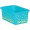 Teacher Created Resources® Small Confetti Plastic Storage Bin, 3ct.